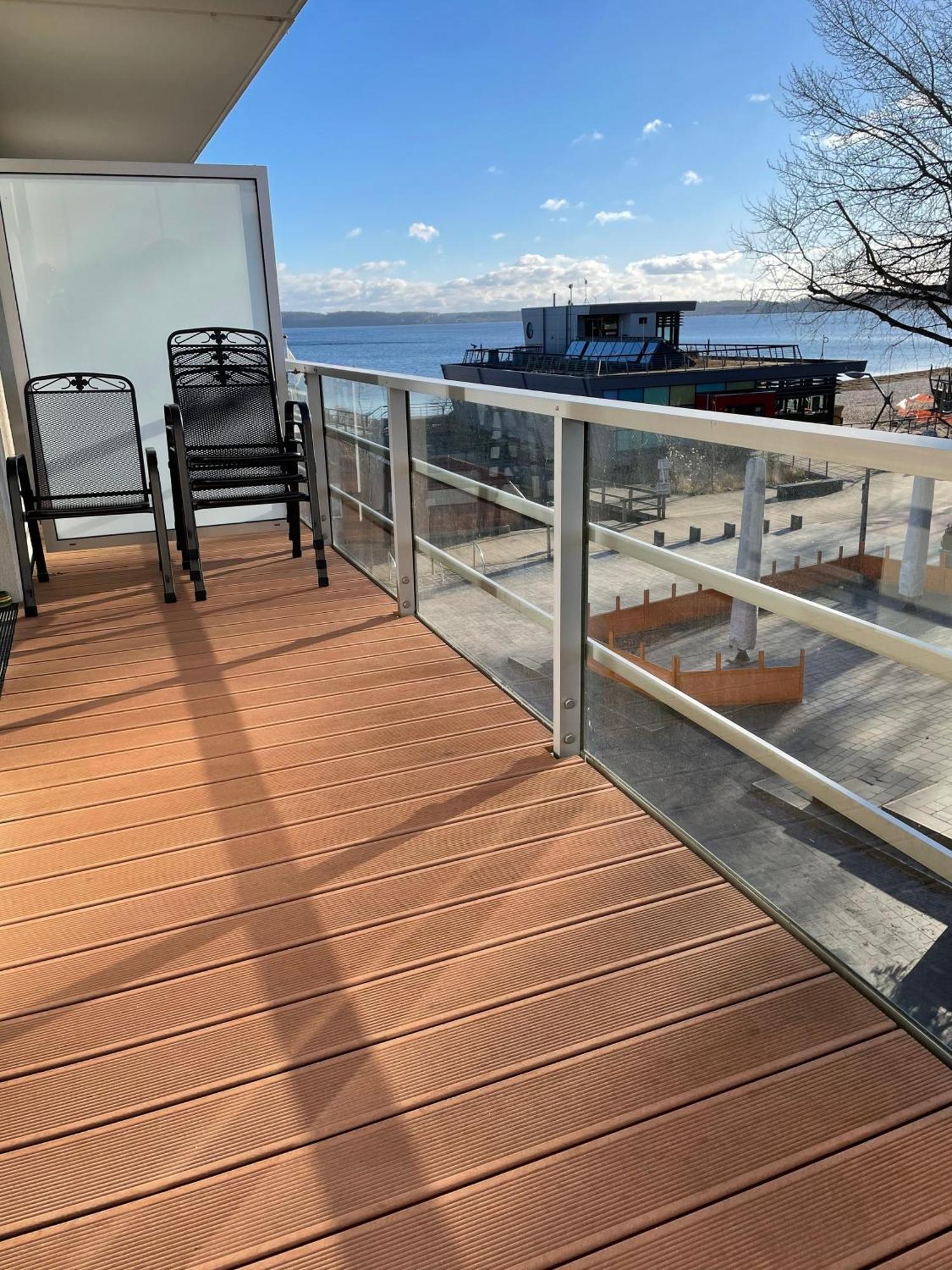 Apartment 15 "Sturmmoewe", Blickrichtung Strand Offenes Meer Eckernförde Eksteriør billede